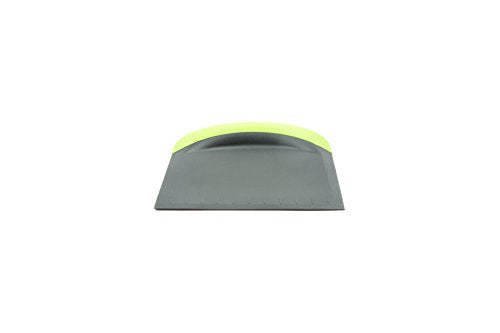 Fox Run Dough and Bowl Scraper, 4.75" Flat Edge Bench Scraper, Green - style: Flat Edge Scraper