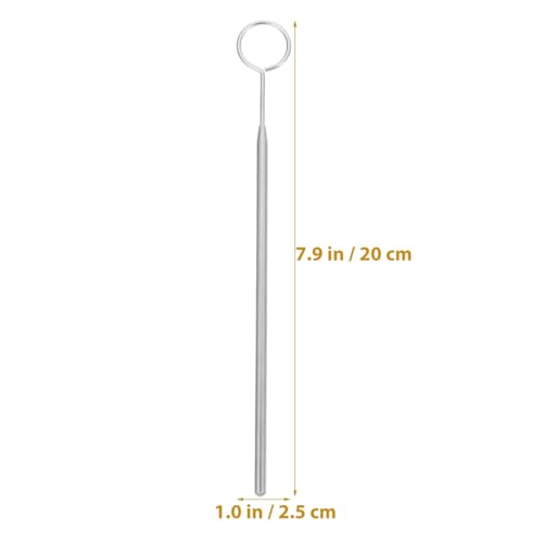 Amosfun Chocolate Dipping Fork Set 6-piece Stainless Steel Dipping Forks for Candy Making Fondue Truffle Chocolate Drizzle Baking Supplies Home Kitchen Accessory