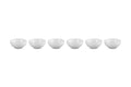 Le Creuset Stoneware Vancouver Pinch Bowls, Set of 6, White - color: White