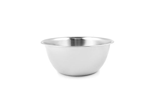 Fox Run Stainless Steel Large Mixing Bowl, 10.25 x 5.25 inches, 4.25 Quart Capacity - color: Stainless Steel, size: 4.25 Quart
