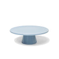 THE Cake Stand, 10 Inch Ceramic Pedestal Dessert Stand, Periwinkle - color: Periwinkle