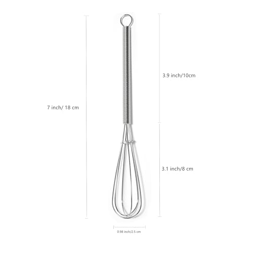 Mini Whisks 7 inch 4Pcs