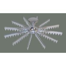 Winco 7-Cut Aluminum Pie Cutters - size: 7 cut