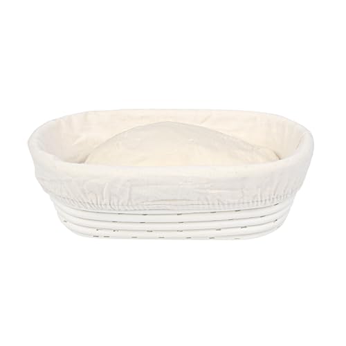 Restaurantware 9 3/4 In Oval Rattan Banneton Proofing Baskets, 1 Count - size: Oval, 9 3/4"-1 Count