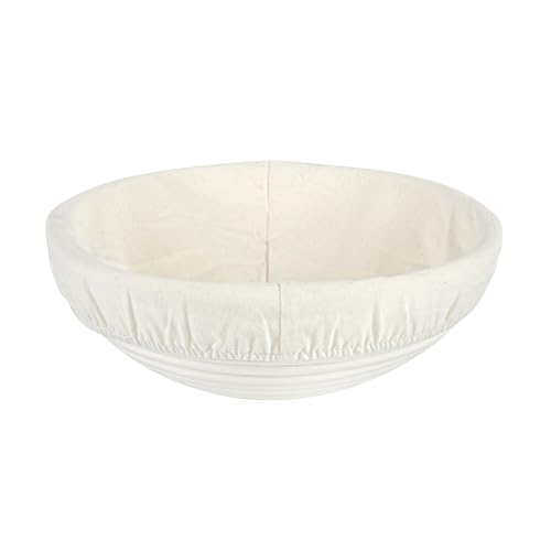 Restaurantware 9 In Rattan Banneton Proofing Baskets, 2 Liners, 10 Ct - size: Round-10 Count