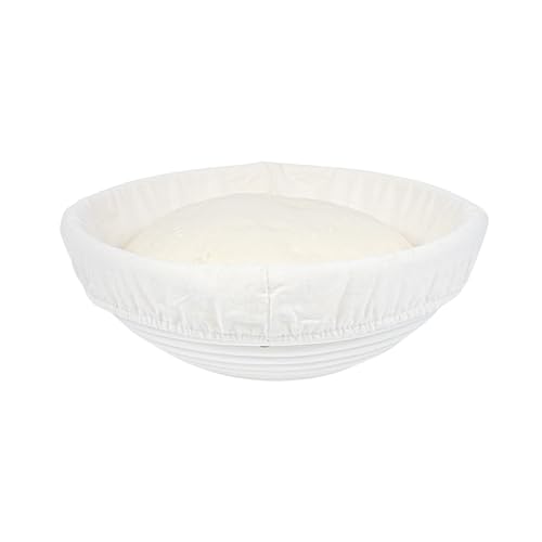 Restaurantware 9 In Rattan Banneton Proofing Baskets, 2 Liners, 10 Ct - size: Round-10 Count
