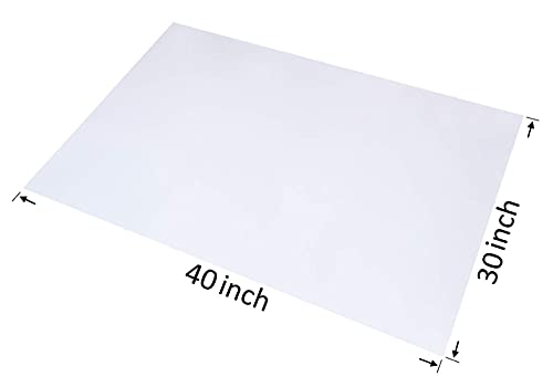 Wowfit 30x40 Clear Poly Bags, 10 CT, 1.6 Mil, Art, Posters & Wreath Covers - size: 30"x40"-10pcs