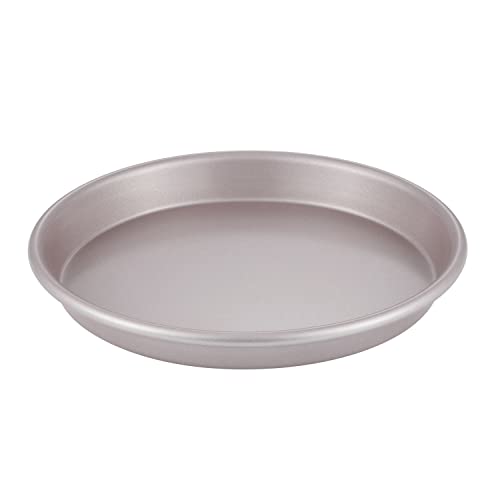 CHEFMADE Pizza Pan, 8-Inch Non-Stick Pancake Bakeware for Oven Baking (Champagne Gold) - size: 8" Pizza