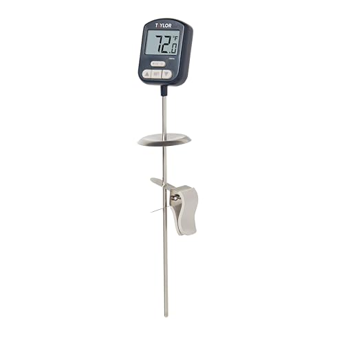 Taylor Digital Programmable Candy and Deep Fry Thermometer - color: Navy