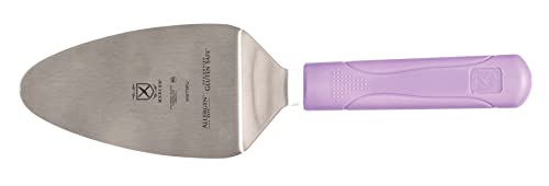 Mercer Culinary Millennia Pie Server/Spatula, 5 Inch x 3 Inch Blade, Purple Handle - color: Purple, size: 5 x 3-Inch Pie Server