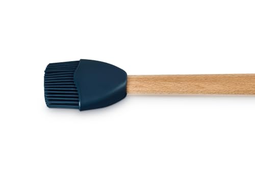 Le Creuset Silicone Signature Basting Brush, Nuit - color: Nuit, style: Basting Brush