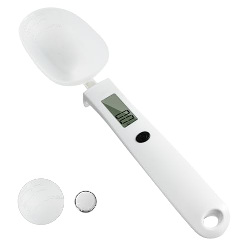 UNIWEIGH Digital Measuring Spoon Scale,300G/0.1G Gram Scale