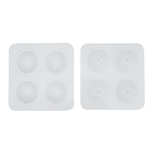 Pastry Tek 4 Cavities Fruit Silicone Molds, 10 Oven-Ready Berry Molds - Flexible, Freezable, White Silicone Lychee Berry Molds, Easy Release, For Baking - size: 10 Count, style: Lychee