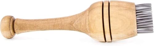 Uzbek Tradiotional Handmade Bread Stamps Chekich Pack of 2 Sizes 6-7 and 2, Big and small