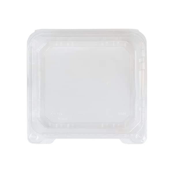 Karat Clamshell Take Out Food Containers [8"x8" - 250 ct] Durable, Stackable, Crack-Resistant To Go Boxes | Clear