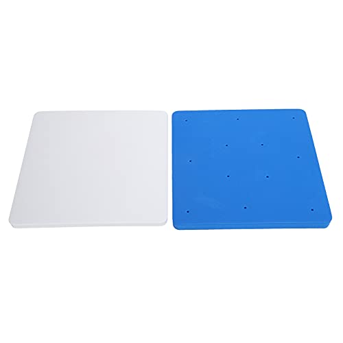 2Pcs Fondant Mat, Fondant Foam Pad, 12 Hole Flower Sponge Foam Sugar Chocolate Modelling Drying Pad Tray Tools for Baking Cake Decoration DIY Sugarcraft Clay Supplies