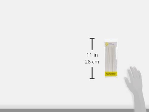 Wilton White Lollipop and Cake Pop Sticks, 8 Inch, 25 Count - size: 8 Inch (25 Count)