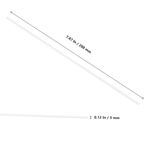 1500 Pcs Lollipop Sticks, 8 Inch White Paper Candy Sticks, Sucker Stick Cake Topper Sticks for Candy Melt, Dessert, Chocolate