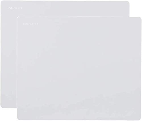 24''x20'' Extra Large Silicone Baking Mat for Dough Rolling Pastry Fondant Mat Nonstick and Nonskid Heat Resistent, Countertop Protector, Dining Table Mat and Placemat (Extra Large Gray 2 Pack) - color: Extra Large Gray 2 Pack