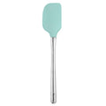 Tovolo Flex-Core Silicone Spatula, Stainless Steel Handle, Aqua - color: Aqua, style: Spatula
