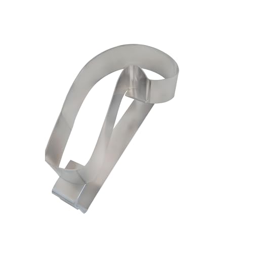 OCS Parts 6-Inch Stainless Steel Candy Cane Donut Cutter - style: Candy Cane