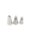 Large Leaf Piping Tips Set, 114 951 95 for Cake Decorating, 3 Pcs
