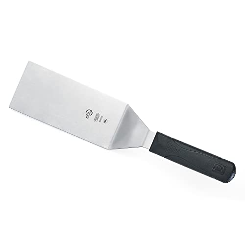 Mercer Culinary Millennia Turner/Spatula, 6 Inch x 3 Inch Blade, Black Handle - color: Black, size: 6 x 3-Inch Turner/Spatula