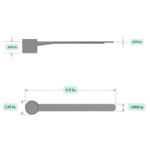 13 mL (13 CC) Long Handle Plastic Measuring Spoon for Coffee, Protein Powder, Pet Food, Spices, Grains, Dry Goods – Food-Grade BPA-Free (Pack of 5) - size: 13 mL | 13 cc