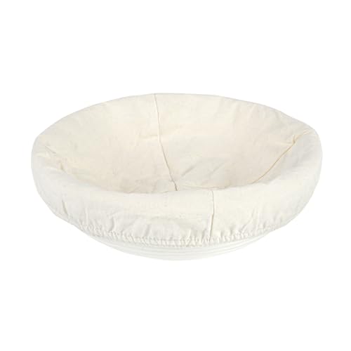 Restaurantware 9 In Rattan Banneton Proofing Baskets, 2 Liners, 10 Ct - size: Round-10 Count
