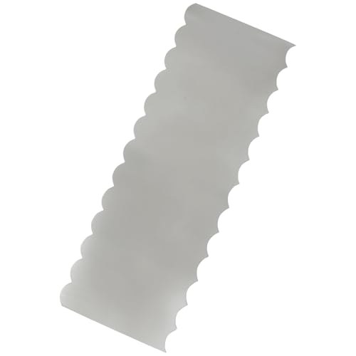 Stainless Steel Cake Scraper, 8.7" x 3.11"