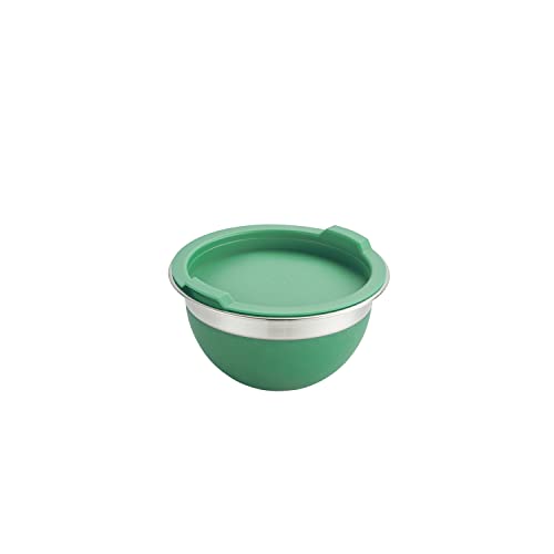 Tramontina 10 Pc Covered Stainless Steel and Silicone Mixing Bowl Set