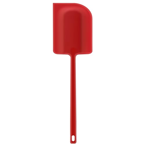 Large Silicone Spatula Wide Edge Rubber Spatula Scraper for Baking, Heat Resistant 600 ℉ Kitchen Big Spatulas for Baking Cooking, Mixing.