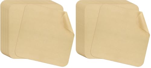 WMKGG 12 inch Air Fryer Parchment Paper Squares, 100 Sheets Unbleached Pre-Cut Baking Disposable Paper Liner for Ninja Foodi Flip SP101/SP201/SP301/SP351, Cuisinart Toaster Oven, Microwave (Pack of 2) - size: 12"x12"-100 pcs Parchment Paper (Pack of 2)