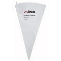 Winco PBC-24 Pastry Bag Cotton with Plastic Coating, 24-Inch,White,Medium - size: 24"