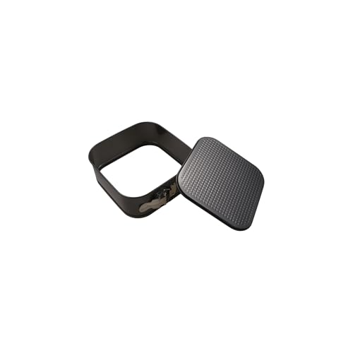 Springform Cake Pan Square Leakproof Nonstick Cheesecake Pans with Buckle Removable Bottom Carbon Steel Baking Tray