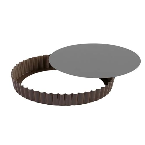 Gobel - Fluted Tart & Quiche Pan, Non-Stick, Removable Base, 11 in - size: 11"