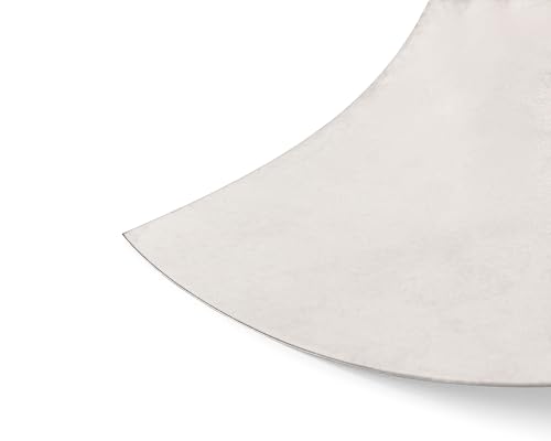 Matfer Bourgeat Stainless Steel Bench Scraper & Multi-Purpose Dough Cutter, Curved Edge, Flexible Edge - color: Flexible, size: Curved Edge