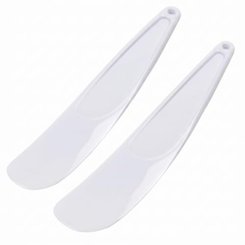 Chef Craft Select Plastic Viennese Baking Spatula, 9.25 inches in Length, White (Pack of 2) - size: 9.25 inches in Length (Pack of 2)