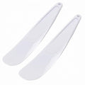 Chef Craft Select Plastic Viennese Baking Spatula, 9.25 inches in Length, White (Pack of 2) - size: 9.25 inches in Length (Pack of 2)