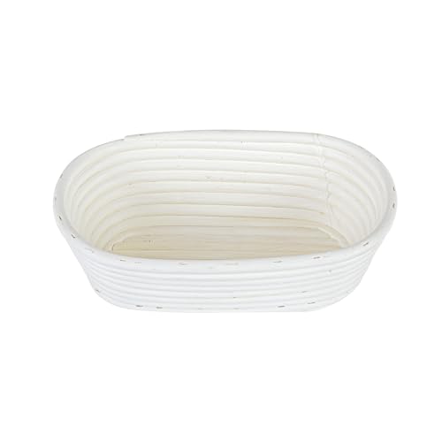 Restaurantware 9 3/4 In Oval Rattan Banneton Proofing Baskets, 1 Count - size: Oval, 9 3/4"-1 Count