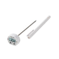 Taylor Instant Read Digital Meat Thermometer for Grill, BBQ & Kitchen, NSF Approved, Fast Internal Temperature Readings, F/C Switchable Display, Battery Included, Pocket Sleeve Clip, White - style: Fast Reading Pocket Thermometer