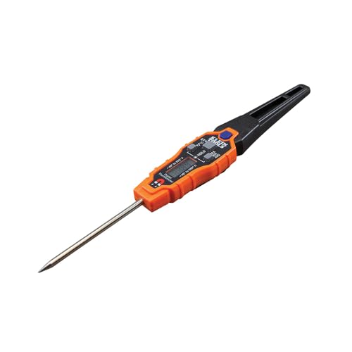 Klein Tools ET10 Magnetic Digital Pocket Thermometer, Fahrenheit/Celsius - style: Magnetic Digital