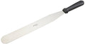 Ateco Ultra Straight Spatula with 14-Inch Stainless Steel Blade, Plastic Handle, Dishwasher Safe,Black - style: Straight - 14"