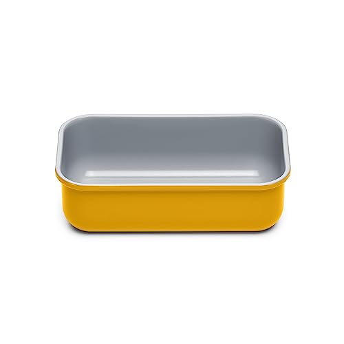Caraway Non-Stick Ceramic-Coated 1 lb Loaf Pan - color: Marigold, size: Loaf Pan (1lb)