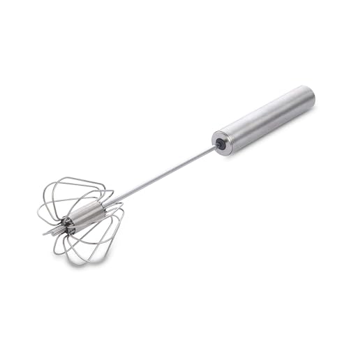 Mrs. Anderson’s Baking Rotary Whisk Hand Blender, Stainless Steel, 10.25-inches - style: Rotary