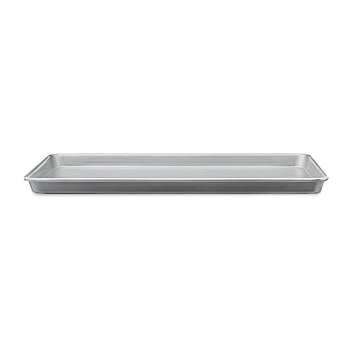 Amazon Basics Ceramic Nonstick Baking Sheet & Cooling Rack Set, Dishwasher Safe, Oven Safe, Half Sheet Size, Gray, 1-Pack - size: Half Sheet - 1 Pack