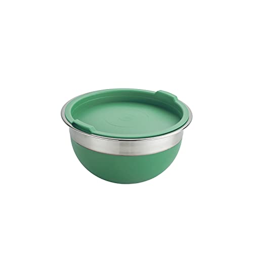 Tramontina 10 Pc Covered Stainless Steel and Silicone Mixing Bowl Set