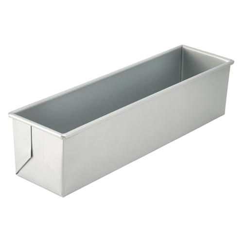 Winco 2 lb Pullman Pan, Square Aluminized Steel Sheet Pan