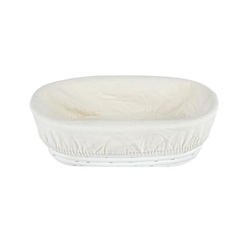 Restaurantware 9 3/4 In Oval Rattan Banneton Proofing Baskets, 1 Count - size: Oval, 9 3/4"-1 Count