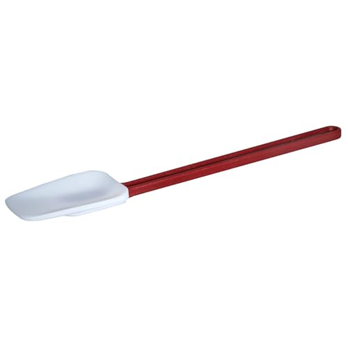Winco 16" White Silicone Scraper, Heat Resistant - size: 16", style: Bowl Shape Heat Resistant